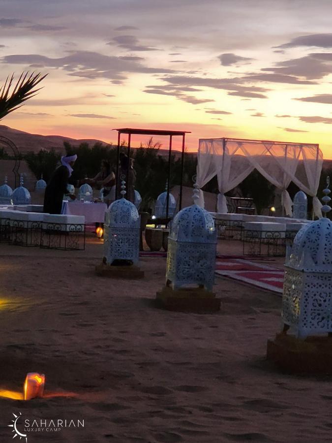 Sahara Merzouga Luxury Camp Zewnętrze zdjęcie