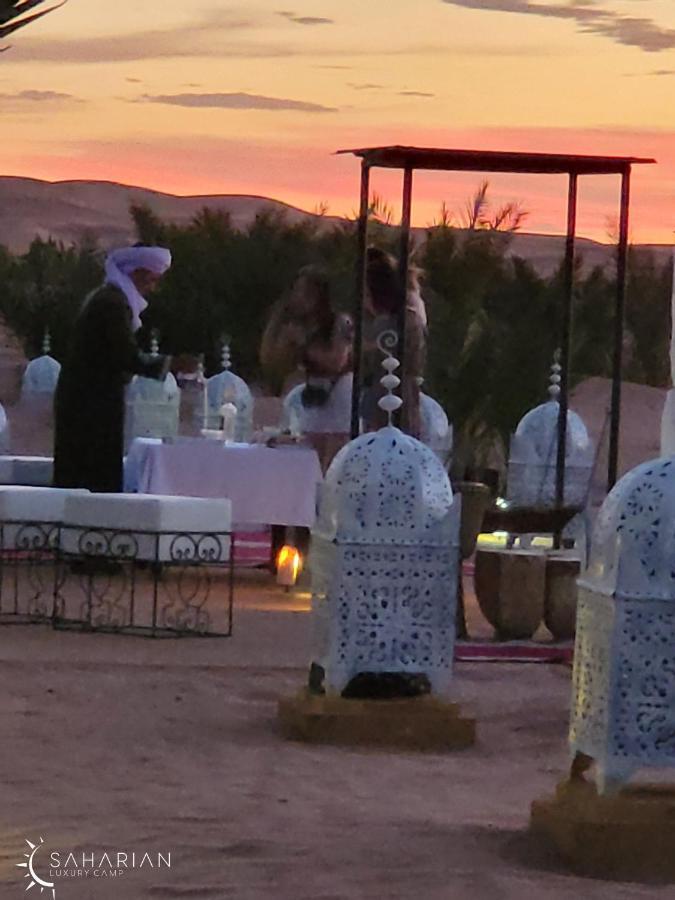 Sahara Merzouga Luxury Camp Zewnętrze zdjęcie