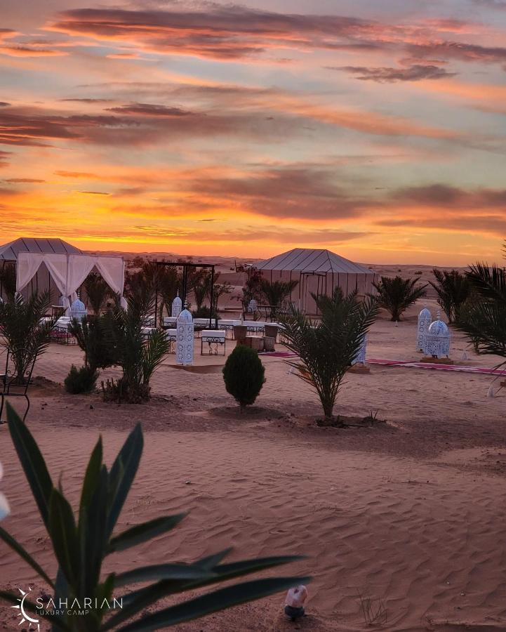 Sahara Merzouga Luxury Camp Zewnętrze zdjęcie