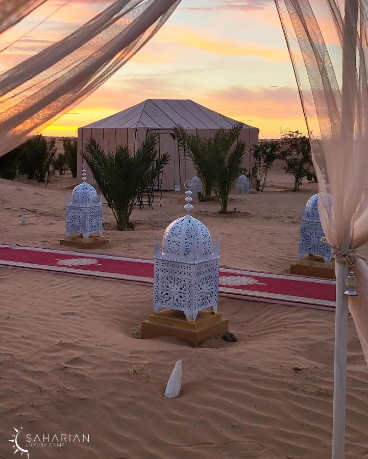 Sahara Merzouga Luxury Camp Zewnętrze zdjęcie