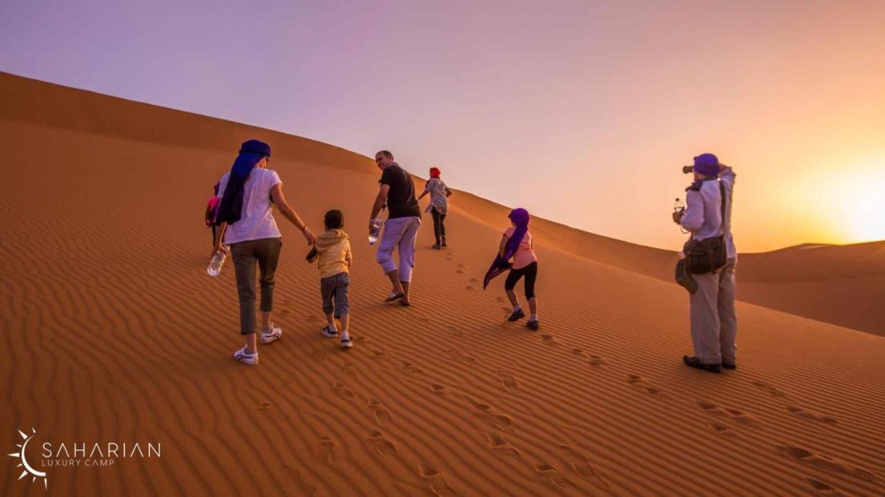 Sahara Merzouga Luxury Camp Zewnętrze zdjęcie