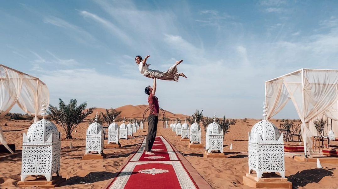 Sahara Merzouga Luxury Camp Zewnętrze zdjęcie