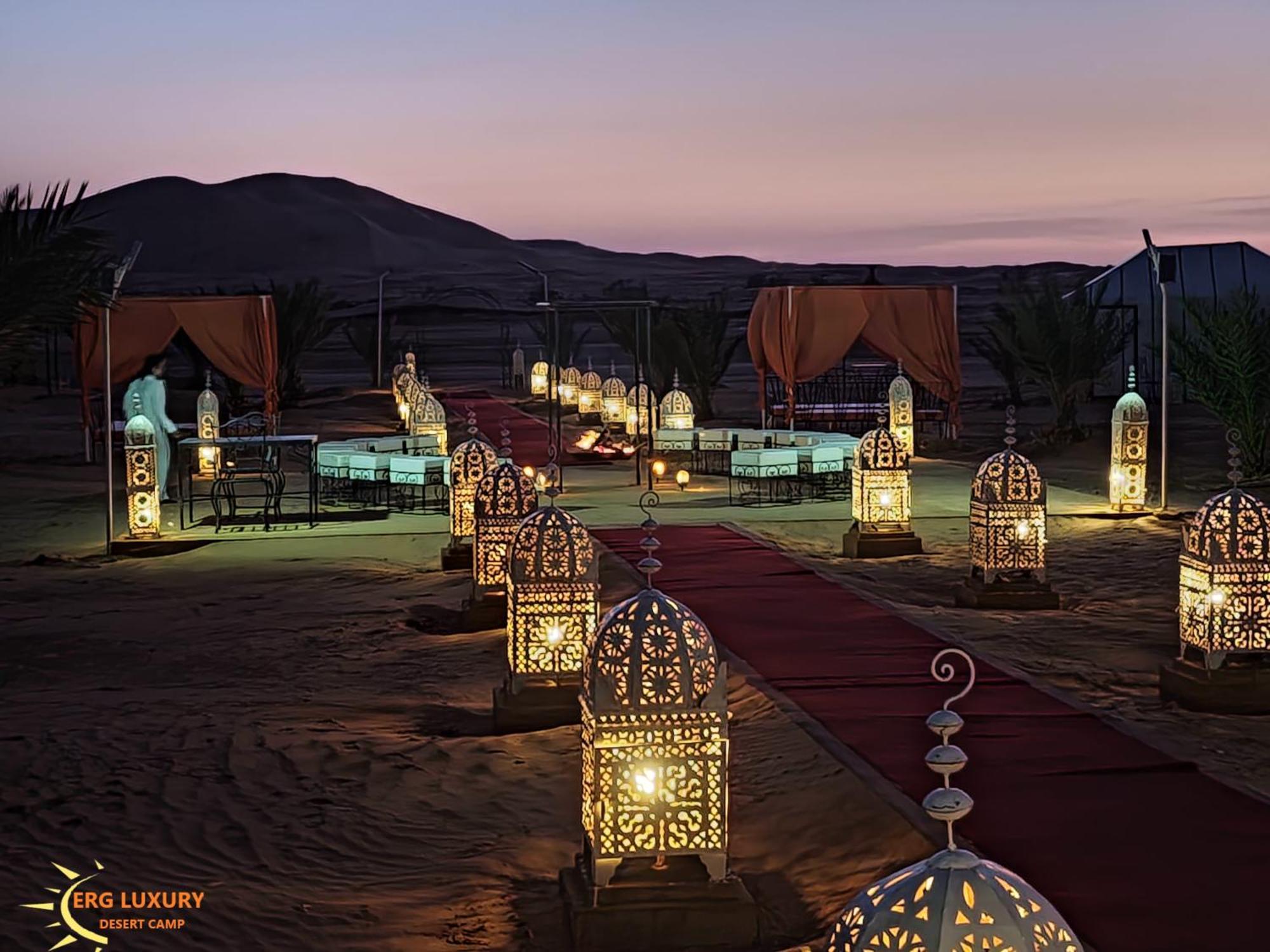 Hotel Erg Luxury Desert Camp Merzouga Zewnętrze zdjęcie