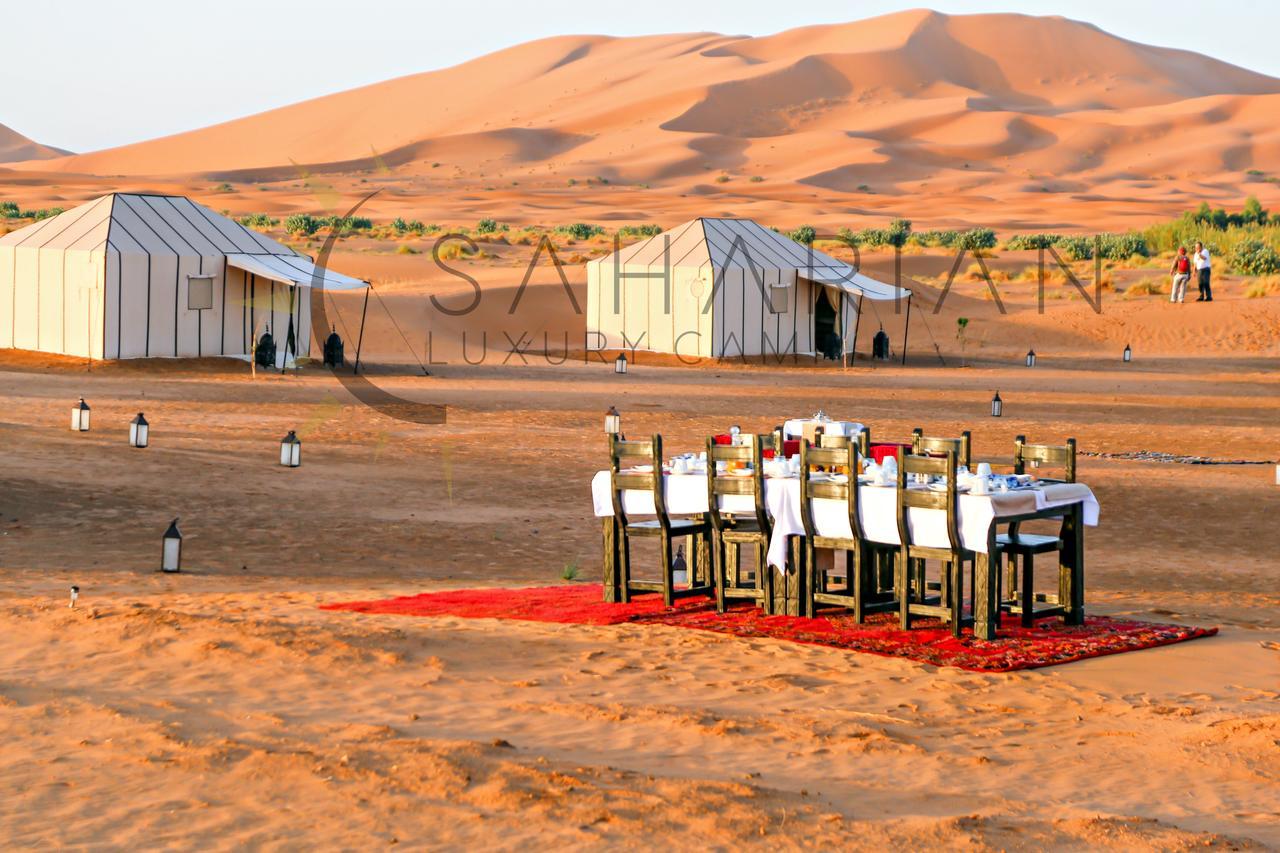 Sahara Merzouga Luxury Camp Zewnętrze zdjęcie