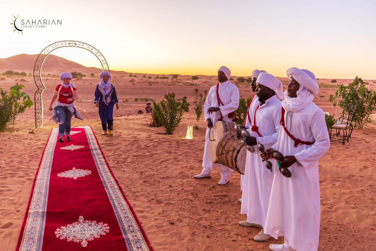 Sahara Merzouga Luxury Camp Zewnętrze zdjęcie