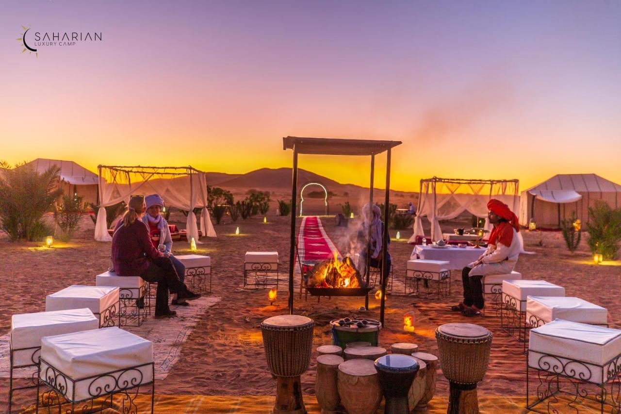 Sahara Merzouga Luxury Camp Zewnętrze zdjęcie