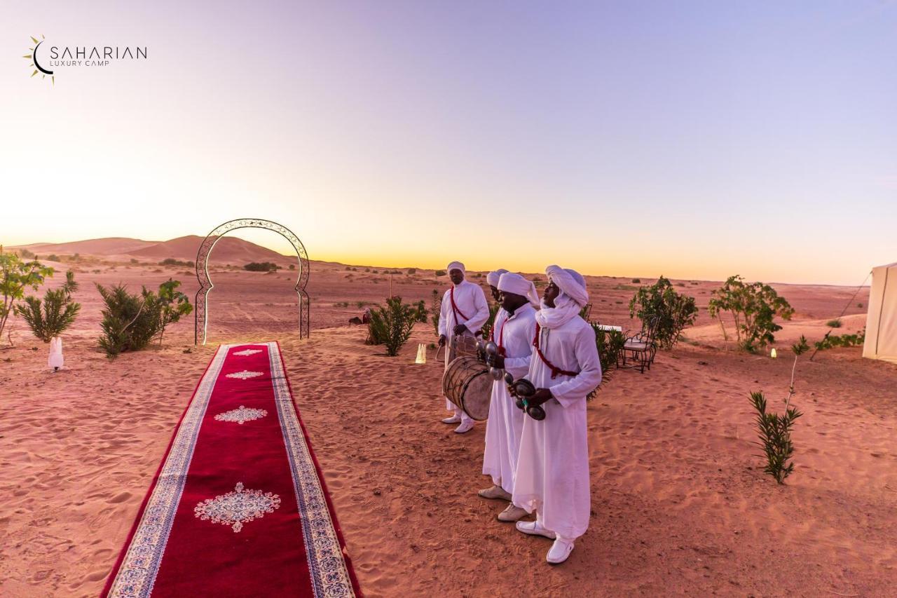 Sahara Merzouga Luxury Camp Zewnętrze zdjęcie