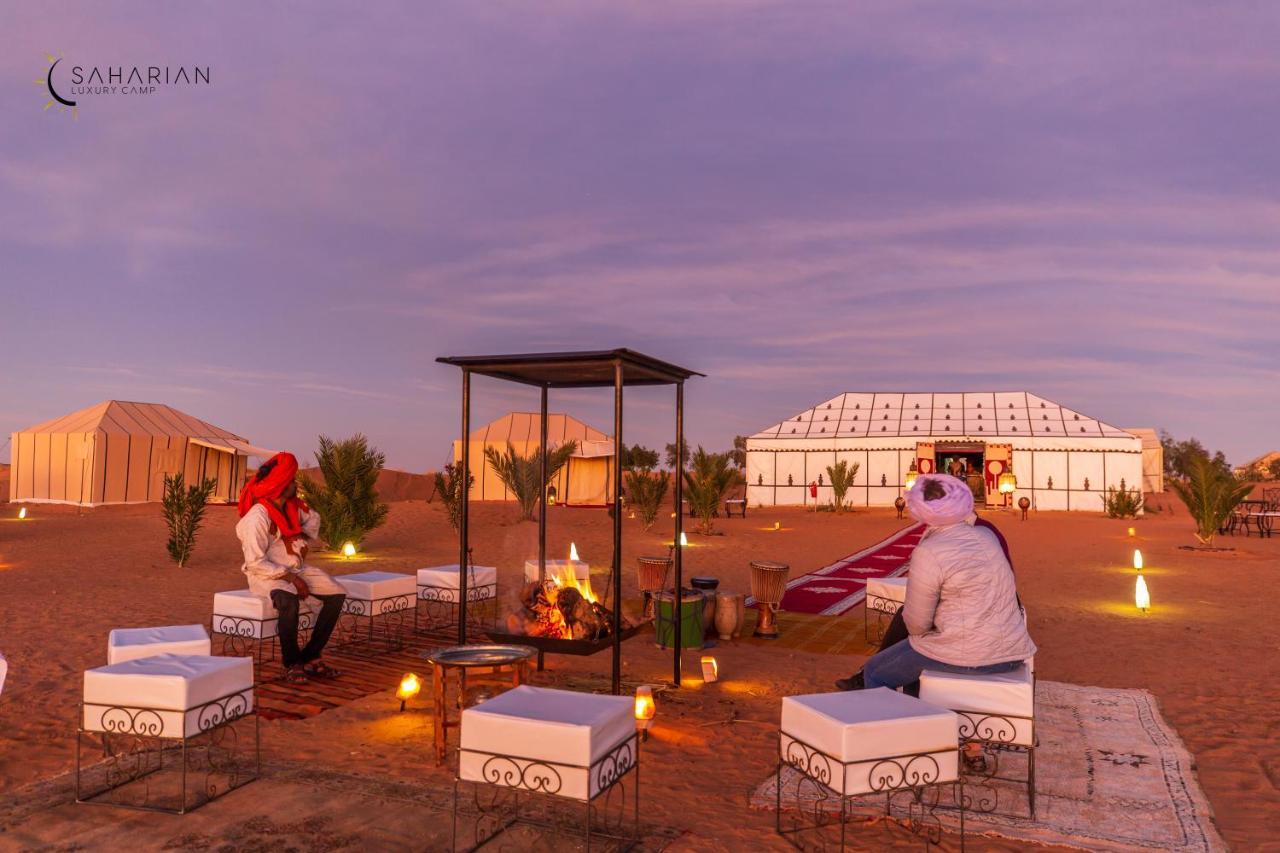 Sahara Merzouga Luxury Camp Zewnętrze zdjęcie