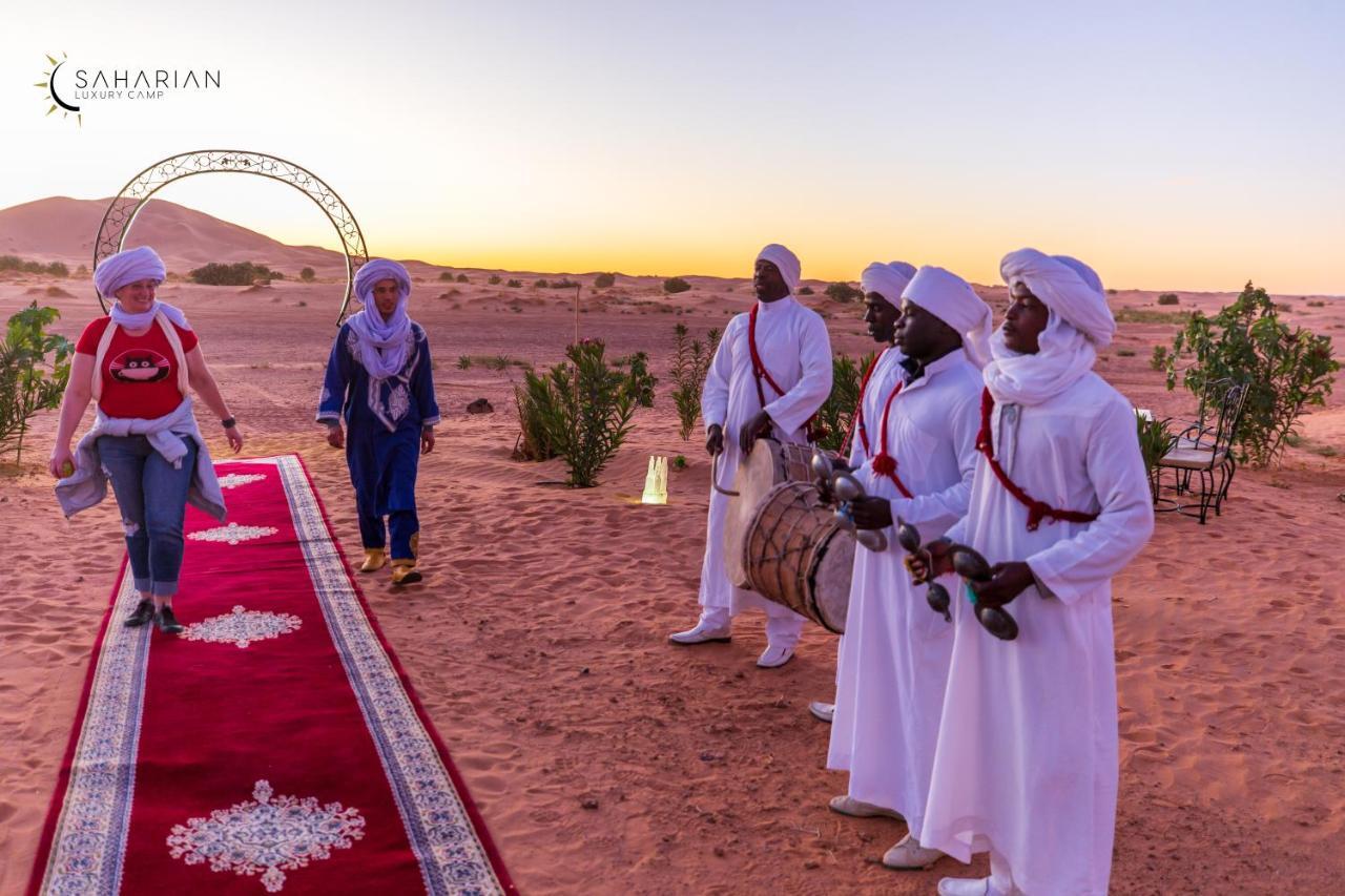 Sahara Merzouga Luxury Camp Zewnętrze zdjęcie